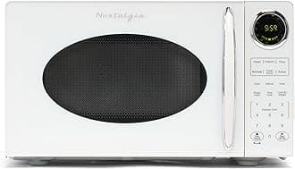 Nostalgia Modern Retro Countertop Microwave Oven - 900-Watt - 0.9 cu ft - 12 ...
