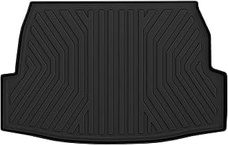 OEDRO Cargo Mat Trunk Liner Fit for 2019-2025 Toyota RAV4, Not Full Coverage Floorboard, TPE All-Weather Guard RAV4 Cargo Liner, Black