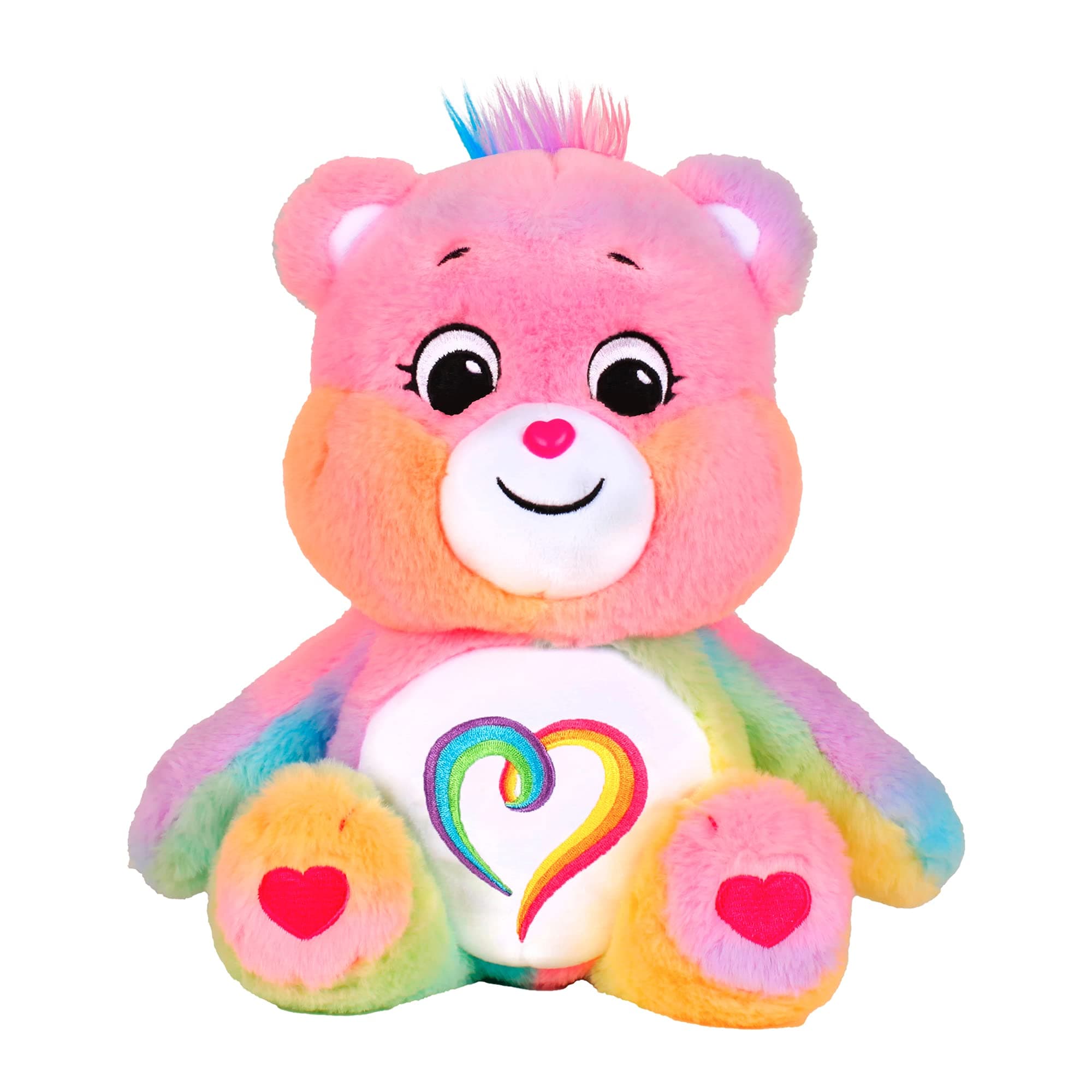 Basic Fun Care Bears | Togetherness Bear 35cm Medium Plush | Collectable Cute Plush Toy, Cuddly Toys for Children, Soft Toys for Girls Boys, Cute Teddies Suitable for Girls and Boys Ages 4 22077