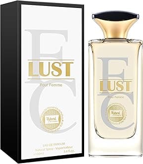 Hybrid & Company Women Lust Pour Femme Eau De Parfum Natural Spray Vaporisateur 3.4 Fl Oz