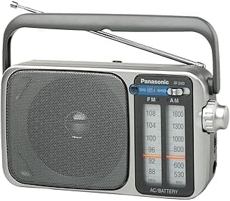 RF-2400 AM/FM AC/DC Portable Radio