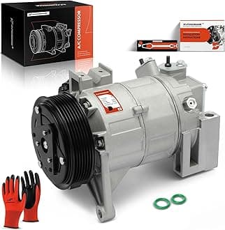 A-Premium Air Conditioner AC Compressor with Clutch Compatible with Nissan Altima (S Model) 3.5L 2013-2015, Altima (SR Model) 3.5L 2016-2017, VQ35DE