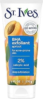 Acne Control Face Scrub Deeply Exfoliates and Prevents Acne for Smooth, Glowing Skin Apricot Made with Oil-Free Salicylic Acid Acne Medication, Made with 100% Natural Exfoliants 6 oz