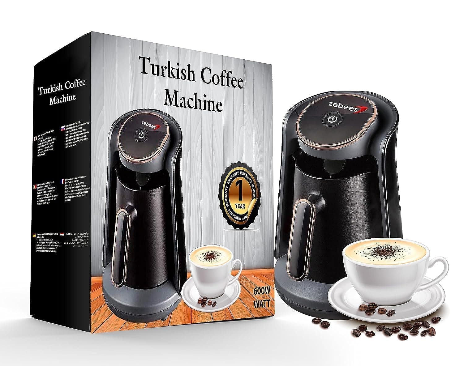 Turkish Coffee Maker Machine Turkish Coffee Expresso Maker Machine Cordless Electric Coffee Maker For Office Home Café Portable Travel Kettle For Easy Coffee Making Maker