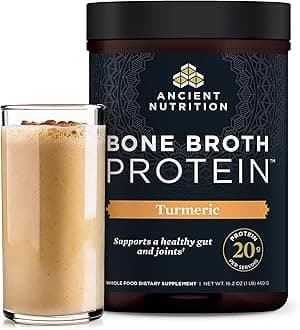 160017 Bone Broth Mobilizing Superfood Turmeric Protein Powder