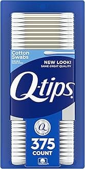 Q-tips Cotton Swabs, 375 ct