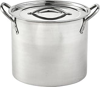 IMUSA 12 Quart Stainless Steel Stock Pot with Lid