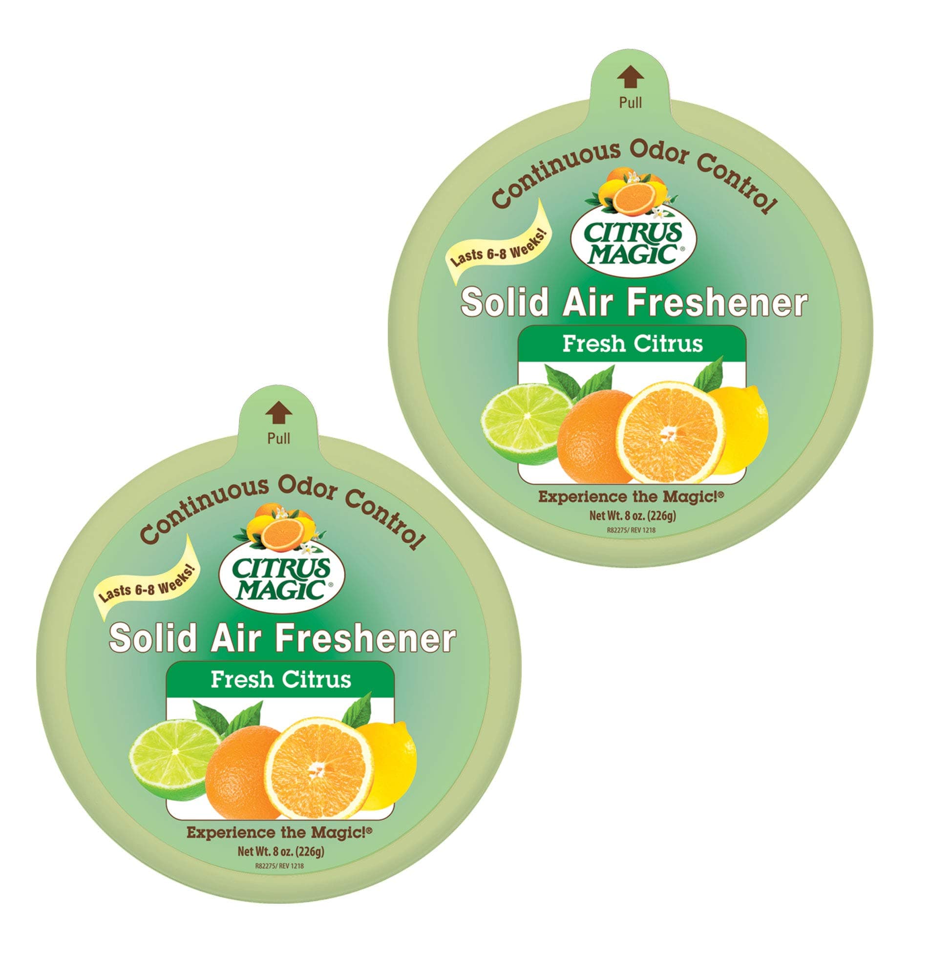 Citrus Magic2-Pack Solid Air Freshener, 8-Ounce, Citrus