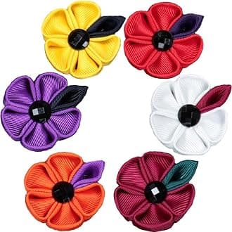 Men's Handmade Flowers Brooch Lapel Pin Flower Set Handmade For Suits Gift