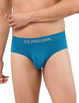 U.S. POLO ASSN. Men Briefs, TEAL, 3