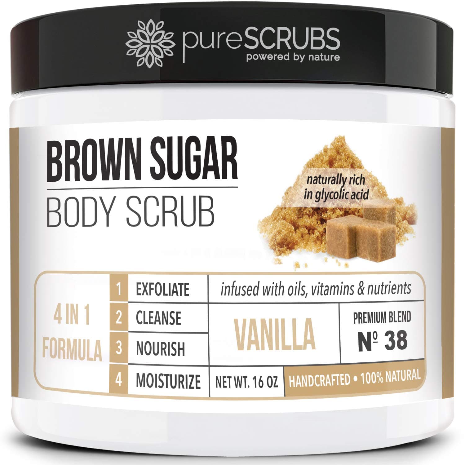pureSCRUBS Vanilla Brown Sugar Scrub