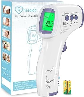 - Digital Thermometer for Adults and Kids, No Touch Forehead Thermometer for Baby, 2 in 1 Body Surface Mode Infrared Thermometer with Fever Alarm and Instant Accuracy Readings