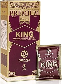 King of Coffee, 100% Certified Ganoderma Lucidum (25 Sachets)