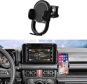 Autorder Car Phone Holder for 2019-2025 Suzuki jimny Accessories Phone Mount Cell Phone Car Mount Automobile Phone Stabilizer 360 Degree Rotation