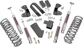Rough CountryLeveling Kit (fits) 1980-1996 Ford Bronco 4WD Truck Suspension Lift Kit w/Premium N2.0 Shocks (Bronco 42530)