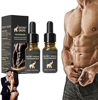 Secret Drop,Aafq Secret Drops for Strong Men,Enhanced Secret Drops,Secret Happy Drops,Pleasure Peak Oral Drops,Enhancing Sensitivity & Pleasur Boost Energy Levels (2 Pcs)