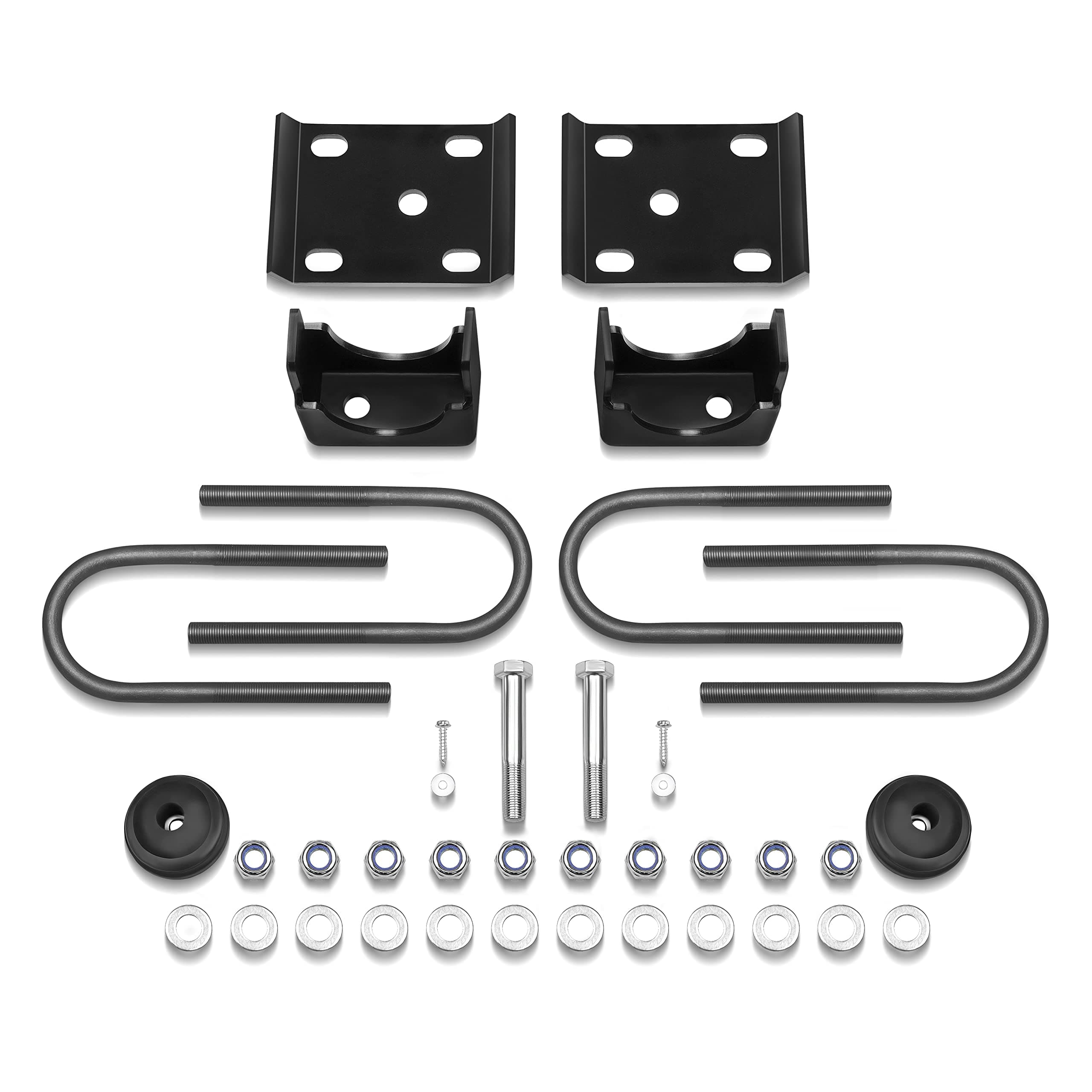 JY Performance 6" Rear Drop Flip Kit Compatible With Chevy Silverado GMC C 1500 2WD 1988-1998 (No C-Notch))