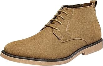 Bruno MarcMen's Chukka Suede Leather Ankle Boots, Lace Up Desert Oxford Business, Fashion, Casual and Comfort Shoes