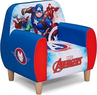 Marvel Avengers Foam Chair for Kids, Blue