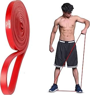 Latex Resistance Band for Workout [7-15 KG] | Resistance Band Set | Exercise Band & Stretching Bands for Exercise for Home Workouts | Gym Equipment for Home Workout | Ideal for Men & Women