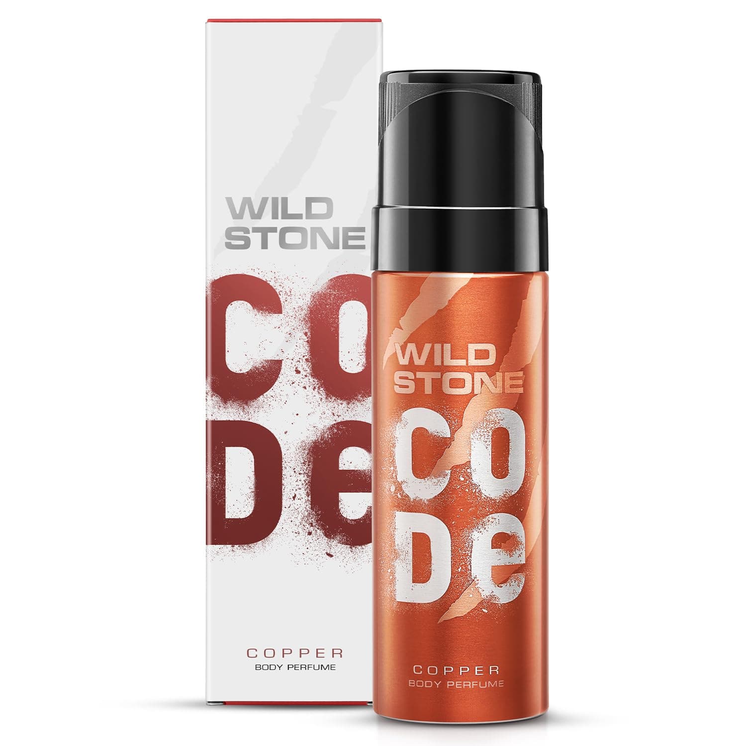 Wild Stone CODE Copper Long Lasting No Gas Body Perfume for Men, 150ml