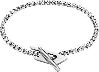 Diesel All Gender Stainless Steel Bracelet, One size, Stainless Steel, No Gemstone