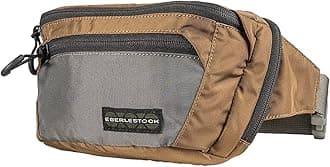 Bando Bag - Tactical Men's Fanny Pack w/Adjustable Waist Belt, Zippered Pockets, Compact Lightweight Belt Bag