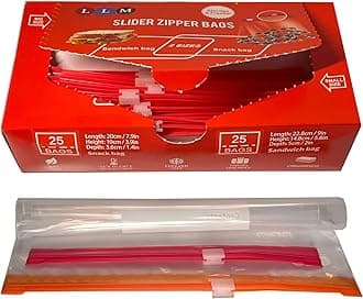 25 Sandwich Bags + 25 Snack Bags