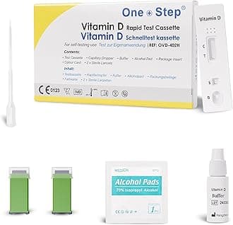 2 x Vitamin D Level Insufficiency Deficiency Testing Kits (2 Tests)