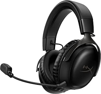 HyperX Cloud III Wireless - Gaming Headset for PC, PS5, PS4, up to 120-hour B...