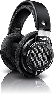 Audio SHP9500 HiFi Precision Stereo Over-Ear Headphones (Black)