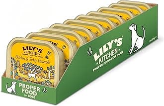 Lily's Kitchen Chicken & Turkey Casserole Wet Dog Food Box 10x150G