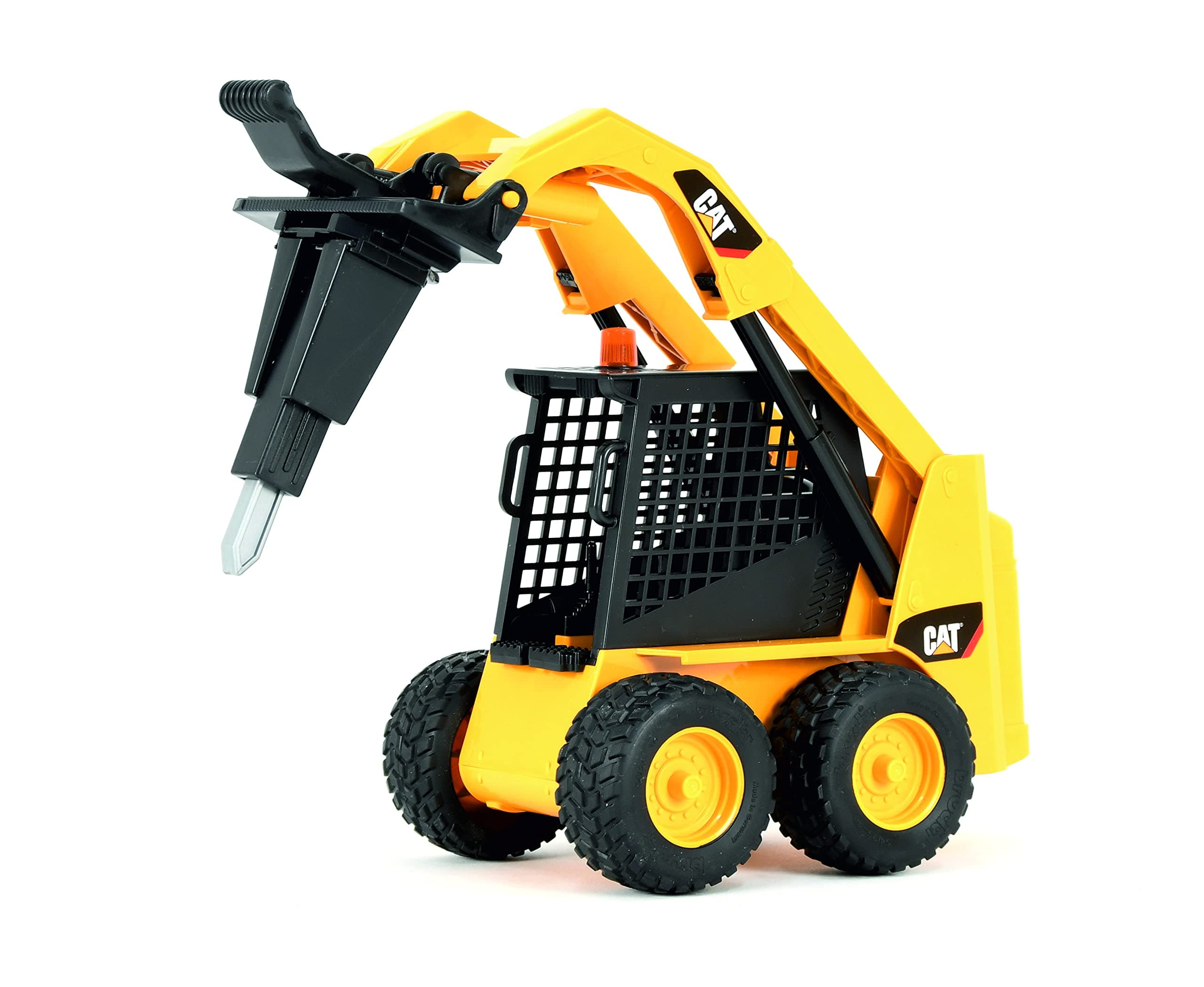 Bruder 09047 Caterpillar Skid Steer Loader with Accessories