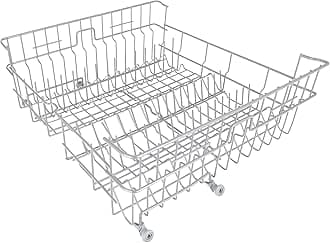 – sparefixd Upper Basket Tray with Wheels to Fit Lamona Dishwasher