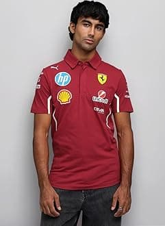 Scuderia Ferrari Men's 2024 Team Polo