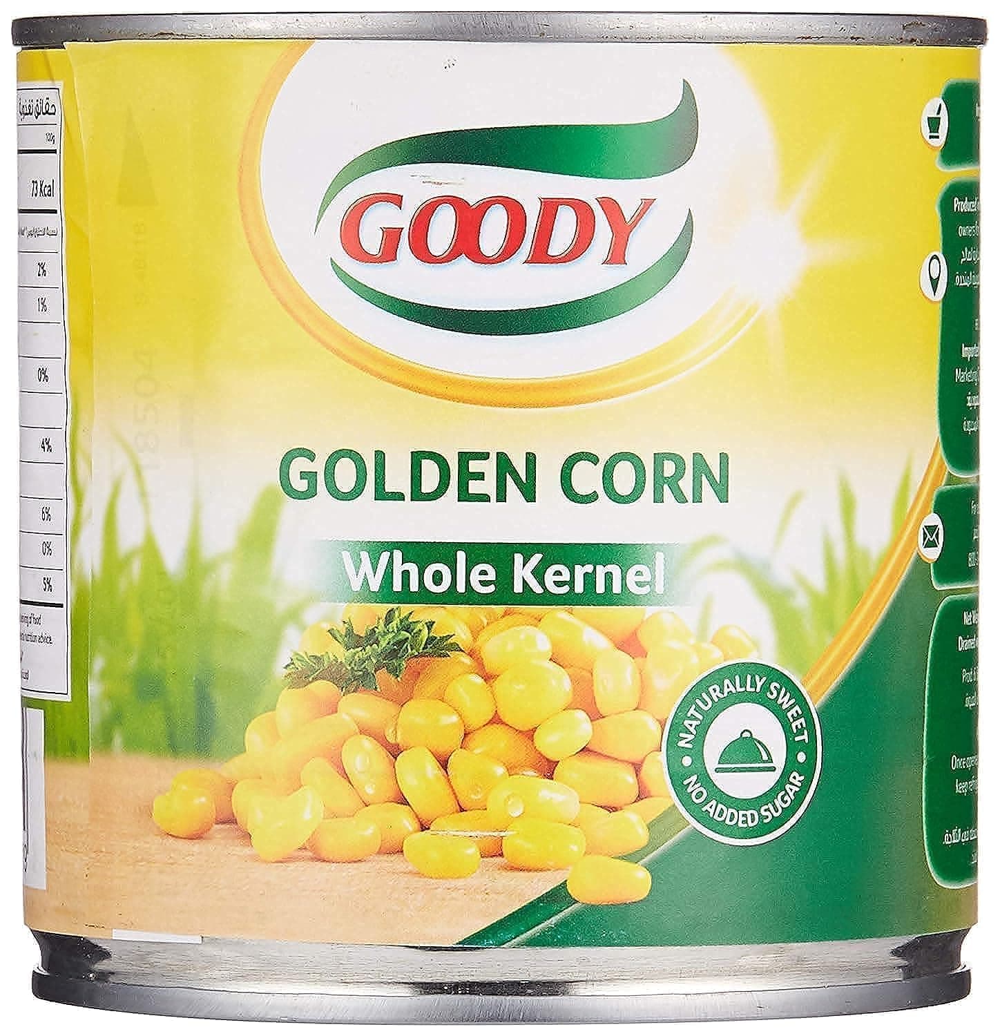 Goody Whole Kernels Golden Corn, 340 gm