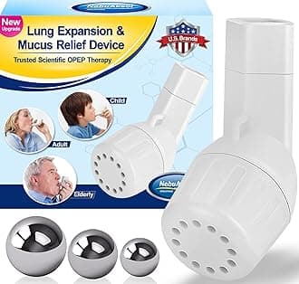 Breathing Trainer, A Breathing Fitness Exerciser Device, Increase Lung Capacity, A Respiratory Therapy