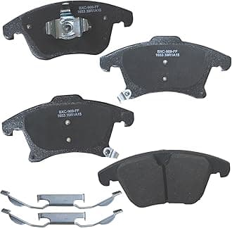 Bendix Premium SBC1653 Ceramic Front Brake Pads for Ford Fusion 2020-2013, Police Responder Hybrid 2020-2019, SSV Plug-In Hybrid 2020-2019, Lincoln MKZ 2020-2013
