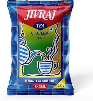 Tea 250gm | CTC Assam Black Leaf Tea | Chai Patti Powder | Pouch 250g