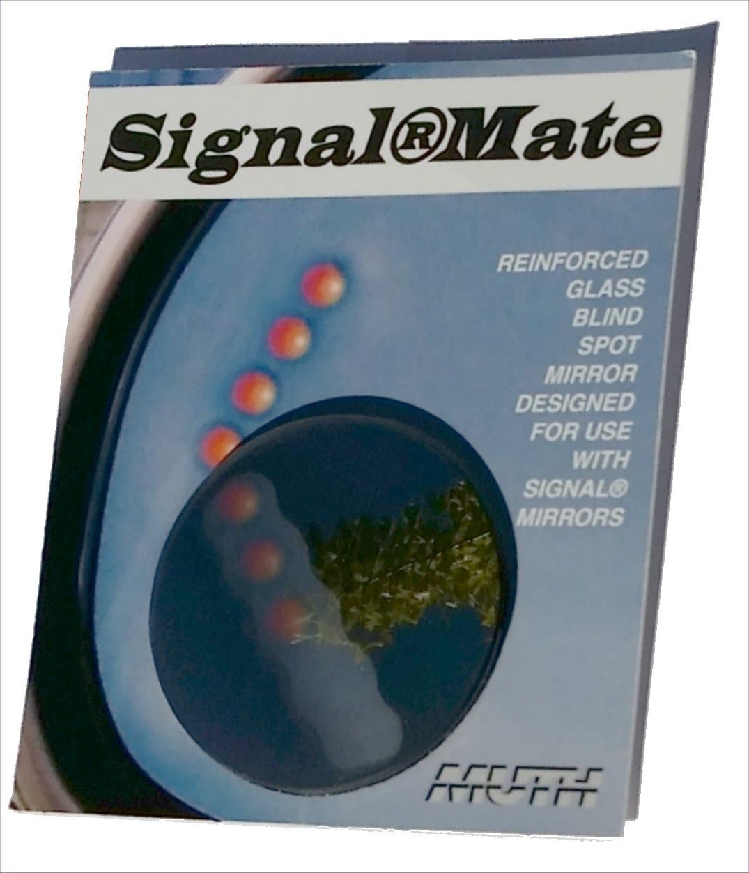 Muth 220-0056-2 Chrome 2" Diameter Signal Mate Blind Spot Mirror