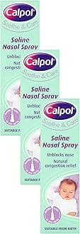 Saline Congestion Relief Nasal Spray, 15ml (Pack of 3)