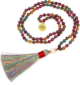 Long Necklaces for Women Boho, Oval Waterdrop Turquoise Pendant, Natural Stone Beaded, Handmade,Vintage & Elegance, Boho Fashion Charm Beaded Necklace for Women