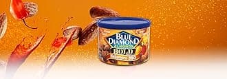Blue Diamond Almonds, Habanero BBQ Flavored Snack Nut, Non-GMO, Kosher, No Gluten Ingredients, Protein Based Snacking Great For On-The-Go, Barbeques, Holidays, Events, and Lunch, 6 oz. Can