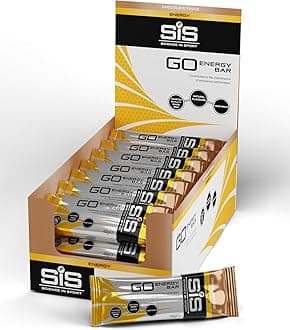 SIS Go Energy Bar, High Carb, Fruit Infused Energy Bar, Chocolate Fudge Flavour (30 Packs)