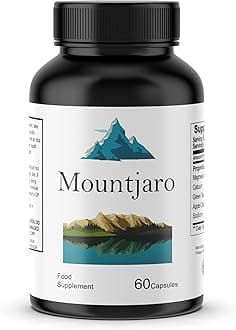 Mountjaro Metabolic Balance – 60 Capsules | Green Tea Extract, Magnesium, Calcium & Apple Cider Vinegar | Natural Energy, Digestion & Metabolism Support – UK Made Vegan Supplement