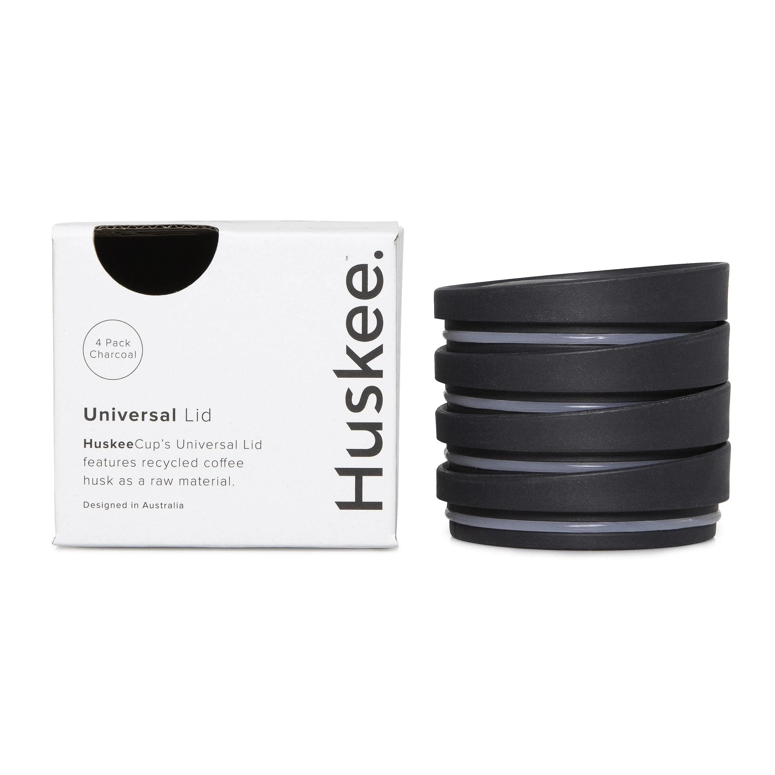 Huskee Cup Charcoal (Universal Lids)