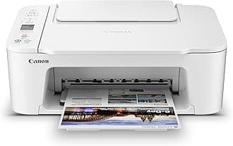 Canon PIXMA TS3720 Wireless All-in-One Printer for Basic Home Printing, White