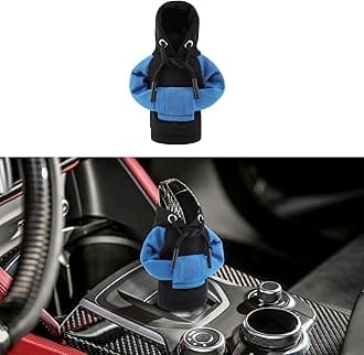 Gear Shift Hoodie, Universal Hoodie Car Gear Shift Cover, 4.76Inch Funny Shifter Hoodie, Car Interior Accessories Car Shifter Stick Protector Decoration Universal for Most Car Gear Shift Levers