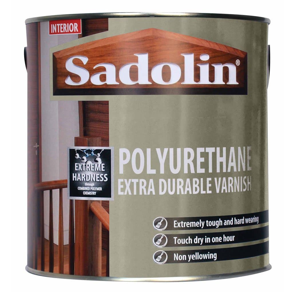 Polyurethane Extra Durable Varnish 2.5 litre Satin