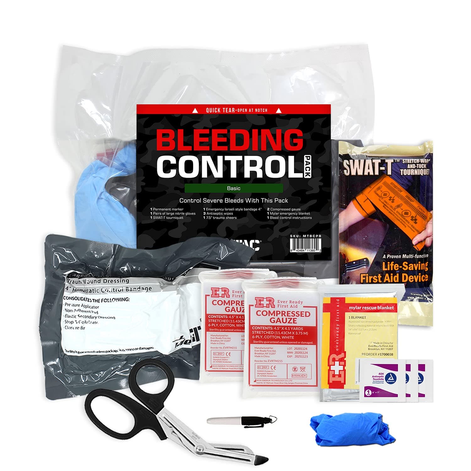MediTac BASIC Bleeding Control Pack